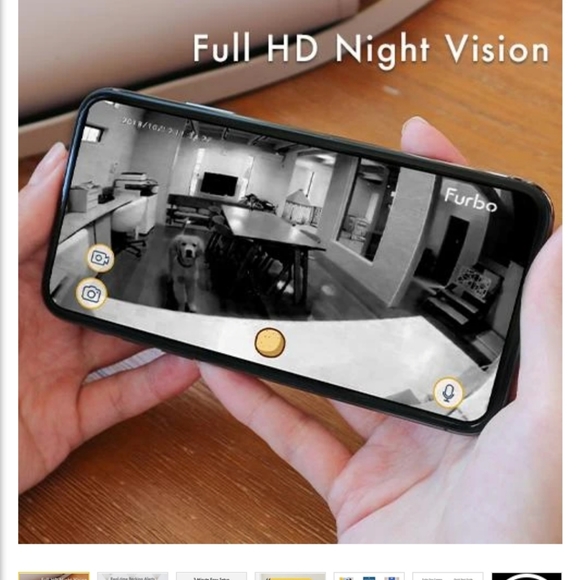 Furbo NEW in Box!! Treat Popping Dog Camera (SOLD) - Picture 7 of 11